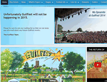Tablet Screenshot of guilfest.co.uk